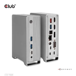 Les meilleures critiques de 🎁 CLUB3D CSV-1568 Station D’accueil USB 3.2 Gen 2 (3.1 Gen 2) Type-C Métallique 🎁 Boutique officielle 12