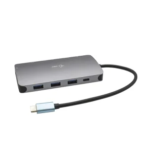 soldes en ligne Promo 😀 I-tec Metal USB-C Nano Dock HDMI/VGA With LAN + Universal Charger 77 W ❤️ 12