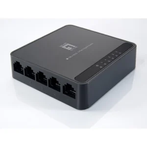 exclusivement disponibles Meilleure vente 👏 LevelOne GEU-0522 Gigabit Ethernet (10/100/1000) Noir 🌟 10