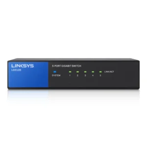 Boutique Les meilleures critiques de 🔔 Linksys Commutateur De Bureau Gigabit à 5 Ports (LGS105) ✔️ 10