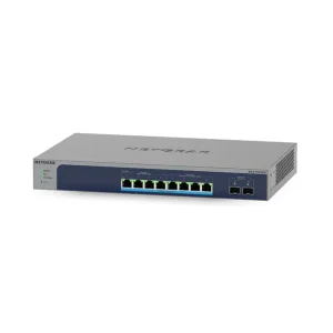 Grosses soldes 🌟 NETGEAR 8-Port Multi-Gigabit/10G Ethernet Ultra60 PoE++ Smart Switch With 2 SFP+ Ports (MS510TXUP) Géré L2+ 10G Ethernet (100/10 👏 france 10