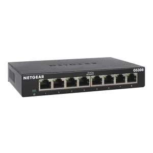 à prix réduits Top 10 🔔 Netgear GS308-300PES Commutateur Réseau Non-géré L2 Gigabit Ethernet (10/100/1000) Noir 🛒 6