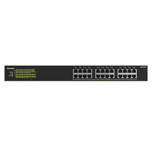 Vente flash ✔️ Netgear GS324PP Non-géré Gigabit Ethernet (10/100/1000) Noir Connexion Ethernet, Supportant L’alimentation Via Ce Port (PoE) 🤩 à prix très bas 10