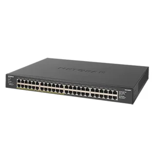 Vente flash 🌟 Netgear GS348PP Non-géré Gigabit Ethernet (10/100/1000) Noir Connexion Ethernet, Supportant L’alimentation Via Ce Port (PoE) 🔔 soldes luxe 11