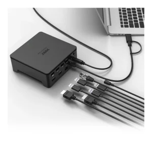 achat pas cher Sortie 😍 Port Designs 901908-W-EU Station D’accueil Avec Fil USB 3.2 Gen 1 (3.1 Gen 1) Type-A Noir 🔔 12