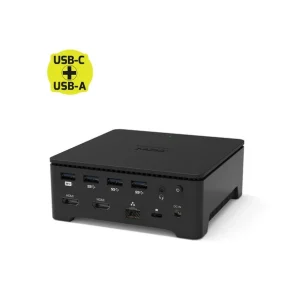 achat pas cher Sortie 😍 Port Designs 901908-W-EU Station D’accueil Avec Fil USB 3.2 Gen 1 (3.1 Gen 1) Type-A Noir 🔔 16