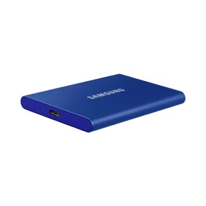 Livraison Standard/Rapide Sortie 👍 Samsung Portable SSD T7 1000 Go Bleu 👏 18