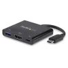 Nouveau ⭐ StarTech.com Adaptateur Multifonction USB-C Vers HDMI 4K Avec USB Power Delivery Et Port USB-A 💯 belle 14