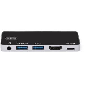 Grosses soldes 🥰 StarTech.com Adaptateur Multiport USB-C – USB-C Vers 4K 60Hz HDMI 2.0 – Power Delivery Passthrough 100W – Hub USB 3.0 3 Ports – 🔔 magasin en ligne france 9