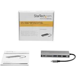 aux meilleurs prix Sortie 🔥 StarTech.com Adaptateur Multiport USB-C Avec HDMI 4K – Lecteur De Carte SD Et PD 3.0 👏 15