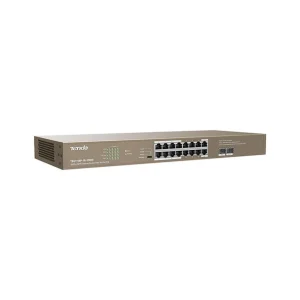 Le moins cher 👍 Tenda TEG1118P-16-250W Commutateur Réseau Non-géré Gigabit Ethernet (10/100/1000) Connexion Ethernet, Supportant L’alimentation 😍 design à la mode 10