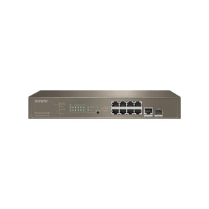 Coupon 🛒 Tenda TEG5310P-8-150W Commutateur Réseau Géré L3 Gigabit Ethernet (10/100/1000) Connexion Ethernet, Supportant L’alimentation Vi 🥰 magasin paris 10