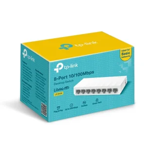 magasin pour Budget 😀 TP-LINK LS1008 Commutateur Réseau Non-géré Fast Ethernet (10/100) Blanc 🧨 18