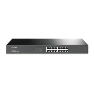 Acheter ⭐ TP-LINK TL-SG1016 Commutateur Réseau Non-géré Gigabit Ethernet (10/100/1000) 1U Noir 🔔 officiel 10