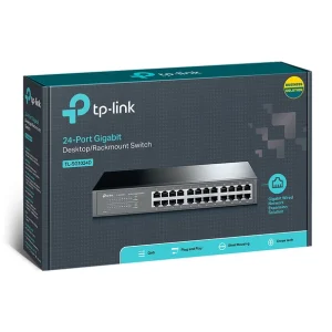 Budget 😀 TP-LINK TL-SG1024D Commutateur Réseau Non-géré Gigabit Ethernet (10/100/1000) Gris 💯 Paiement sécurisé 12