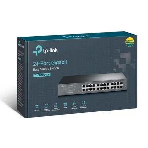 Vente flash 🥰 TP-LINK TL-SG1024DE Commutateur Réseau Géré L2 Gigabit Ethernet (10/100/1000) Noir ✔️ marque pas cher 12