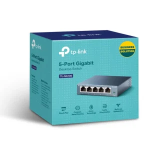 Tout neuf 👍 TP-LINK TL-SG105 Commutateur Réseau Non-géré L2 Gigabit Ethernet (10/100/1000) Noir 🛒 SOLDES TOUT À 9