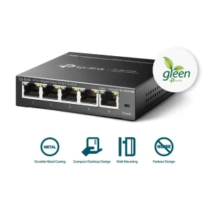 Nouveau 😍 TP-LINK TL-SG105E Commutateur Réseau L2 Gigabit Ethernet (10/100/1000) Noir 🎉 vente à bas prix 16