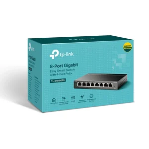 Meilleure vente 🥰 TP-LINK TL-SG108PE Commutateur Réseau Non-géré Gigabit Ethernet (10/100/1000) Connexion Ethernet, Supportant L’alimentation Via 😉 luxe soldes 9