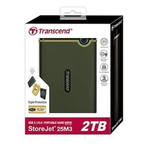 Sortie ✨ Transcend StoreJet 25M3G Disque Dur Externe 2000 Go Vert 🥰 vente luxe pas cher 6