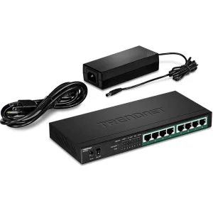 Offres 😀 Trendnet TPE-TG84 Commutateur Réseau Non-géré Gigabit Ethernet (10/100/1000) Connexion Ethernet, Supportant L’alimentation Via C 🌟 Dernières Nouveautés 15