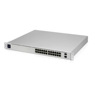 De gros 😀 Ubiquiti Networks UniFi Pro 24-Port PoE Géré L2/L3 Gigabit Ethernet (10/100/1000) Argent 1U Connexion Ethernet, Supportant L’ali ✔️ vente à bas prix 11