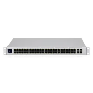 en promotion Grosses soldes 🌟 Ubiquiti Networks UniFi USW-48-POE Commutateur Réseau Connexion Ethernet, Supportant L’alimentation Via Ce Port (PoE) Acier Inox 🔥 10