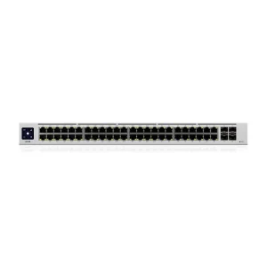 en promotion Grosses soldes 🌟 Ubiquiti Networks UniFi USW-48-POE Commutateur Réseau Connexion Ethernet, Supportant L’alimentation Via Ce Port (PoE) Acier Inox 🔥 14