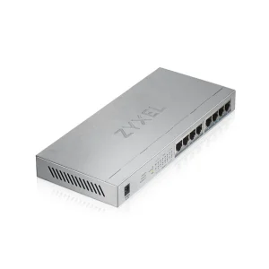 à prix très bas Meilleur prix 🔔 Zyxel GS1008HP Non-géré Gigabit Ethernet (10/100/1000) Gris Connexion Ethernet, Supportant L’alimentation Via Ce Port (PoE) 🛒 12