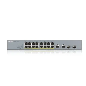 Bon marché ✔️ Zyxel GS1350-18HP-EU0101F Commutateur Réseau Géré L2 Gigabit Ethernet (10/100/1000) Connexion Ethernet, Supportant L’alimentatio 🔔 Nouvelle Collection 8