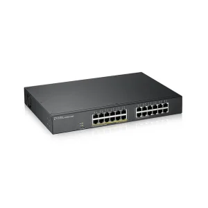 Promotio de vente Promo ⭐ Zyxel GS1900-24EP Géré L2 Gigabit Ethernet (10/100/1000) Noir Connexion Ethernet, Supportant L’alimentation Via Ce Port (PoE) 😍 9