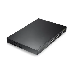 Nouveau 🎁 Zyxel GS1900-24HP Géré Gigabit Ethernet (10/100/1000) 1U Noir ✨ à prix réduits 10