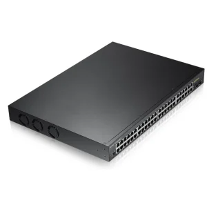 Nouveau 👍 Zyxel GS1900-48HP Géré L2 Gigabit Ethernet (10/100/1000) Connexion Ethernet, Supportant L’alimentation Via Ce Port (PoE) Noir 😀 Vente 13